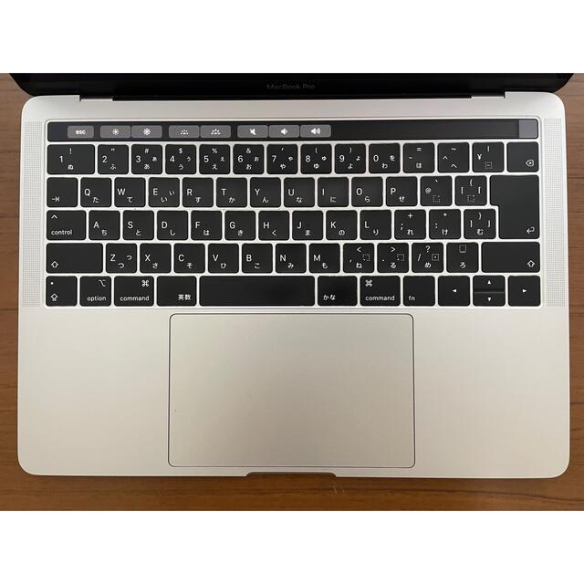 Mac (Apple)(マック)の美品！MacBook Pro2019 16GB シルバー スマホ/家電/カメラのPC/タブレット(ノートPC)の商品写真