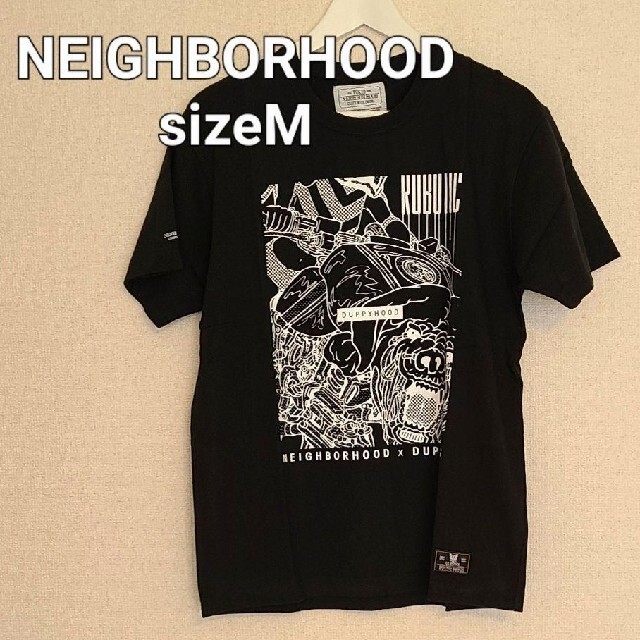 NEIGHBORHOOD 17SSダッピーズ ドッグプリント半袖Tシャツ