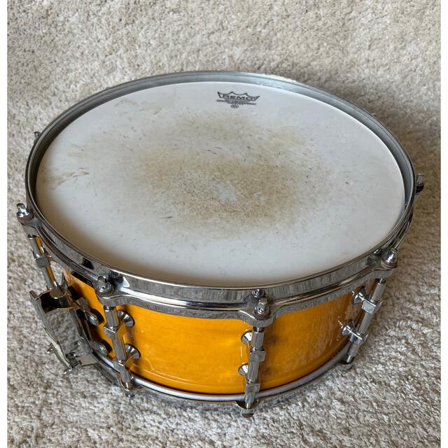 TAMA スネア ソリッドメイプル 61/2×14 アンバー 90´s-