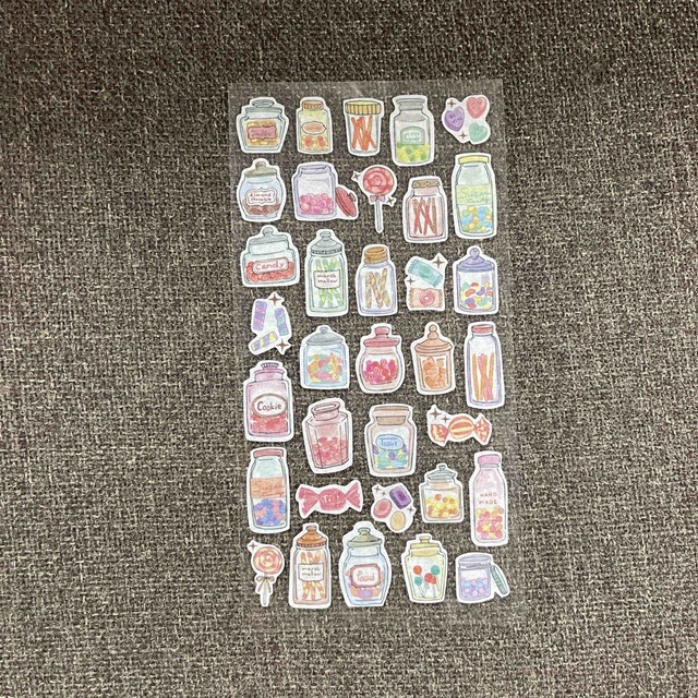 まとめ売り❗️】シール スイーツ ハート 数字 文字 メッセージ セット