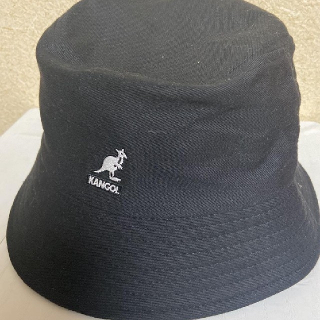 KANGOL(カンゴール)の新品未使用品 カンゴールバケットハット  帽子 ハット ブラックM レディースの帽子(ハット)の商品写真