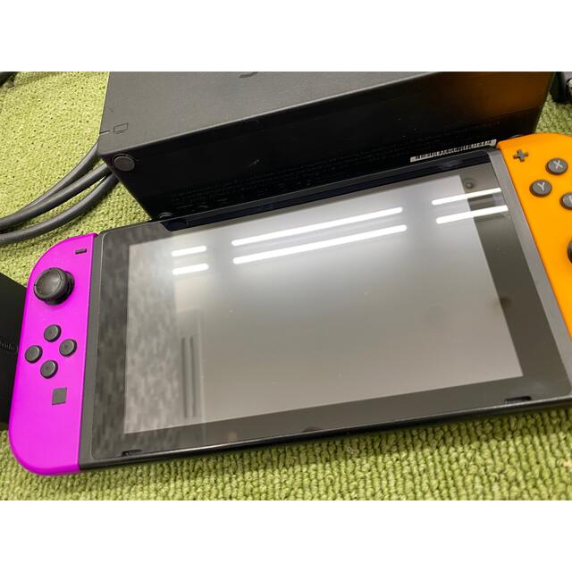 Nintendo Switch(ニンテンドースイッチ)の動作品　Nintendo Switch 本体(HAC-001 (-01)) エンタメ/ホビーのゲームソフト/ゲーム機本体(家庭用ゲーム機本体)の商品写真