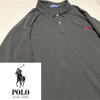 ポロラルフローレン(POLO RALPH LAUREN)の90s 古着 ポロラルフローレン 刺繍ロゴ 5XL ビッグシルエット ワンピース(ポロシャツ)