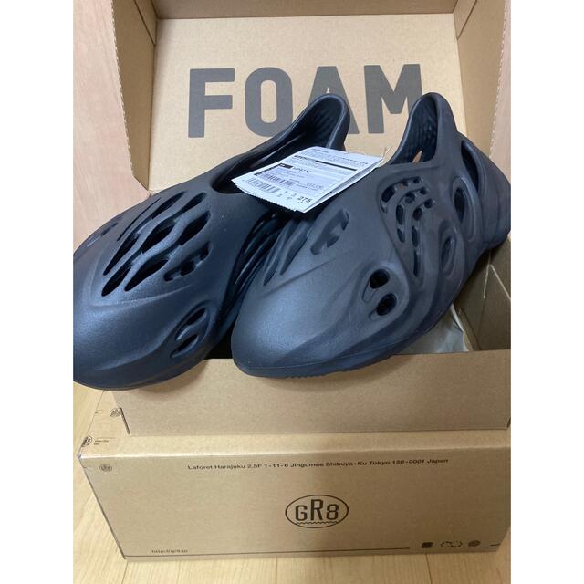 新品未使用Adidas YEEZY Foam Runner Onyx 27.5