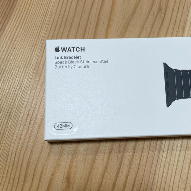 Apple Watch 純正　リンクブレスレット　スペースブラック　42mm
