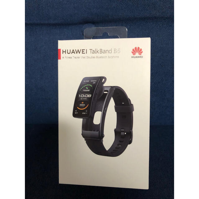 HUAWEI(ファーウェイ)の新品未使用品　HUAWEI TalkBand B6 Graphite Black メンズの時計(腕時計(デジタル))の商品写真