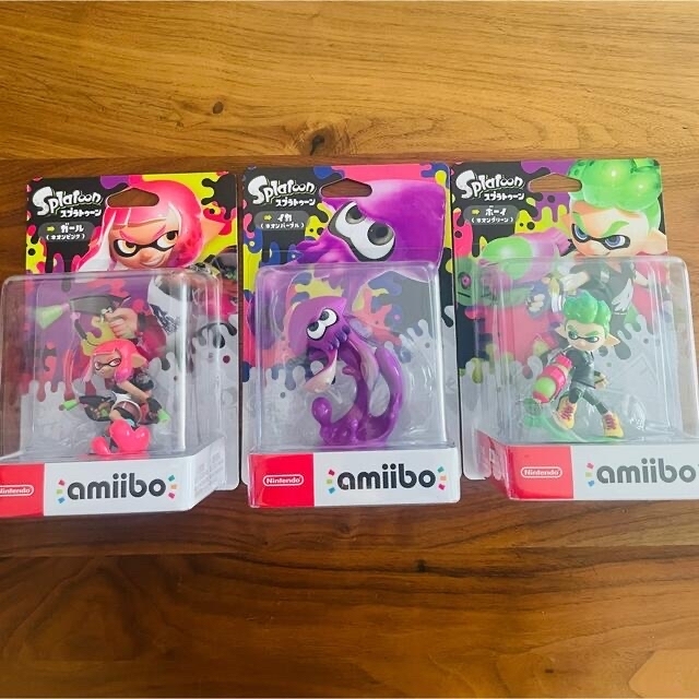 スプラトゥーンアミーボ amiibo 新品未使用