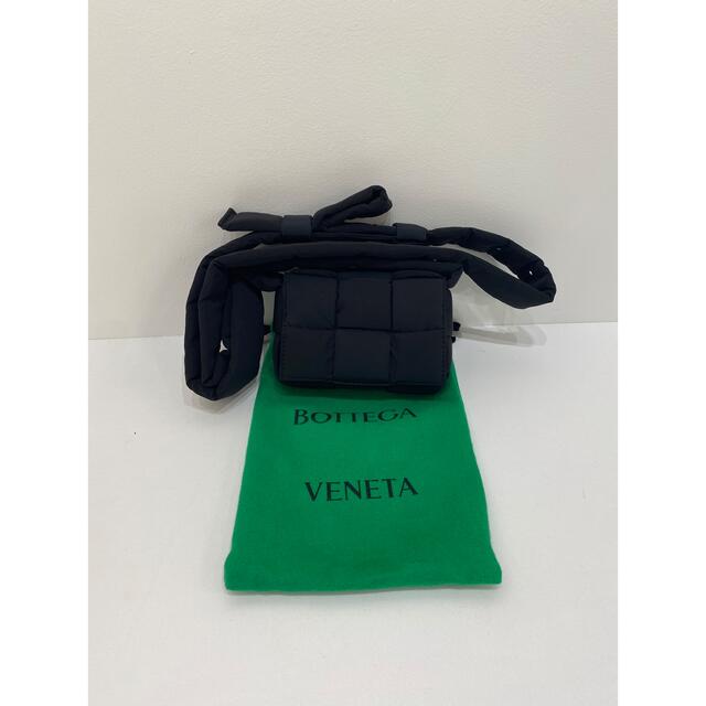 【ラッピング不可】 Bottega Veneta ナイロン ショルダーバッグ カセット ミニ ブラック BOTTEGAVENETA - ショルダーバッグ 【ラッピング不可】 Bottega Veneta ナイロン ショルダーバッグ カセット ミニ ブラック BOTTEGAVENETA - ショルダーバッグ