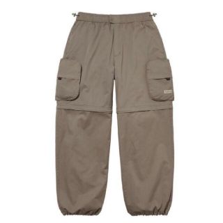 シュプリーム(Supreme)のSupreme Cargo Zip-Off Cinch pant S GREY(ワークパンツ/カーゴパンツ)