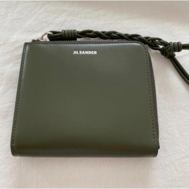 販売オンライン JIL SANDER タングルウォレット 折り財布