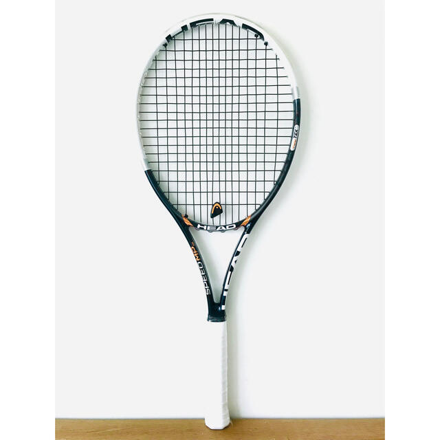 27インチフレーム厚【美品】ヘッド『ユーテックスピードMP300』テニスラケット／G1／ジョコビッチ