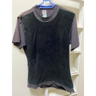 ネペンテス(NEPENTHES)の［再値下げ　レア品］ネペンテス凡 豚革フロント Tシャツ Mサイズ相当(Tシャツ/カットソー(半袖/袖なし))