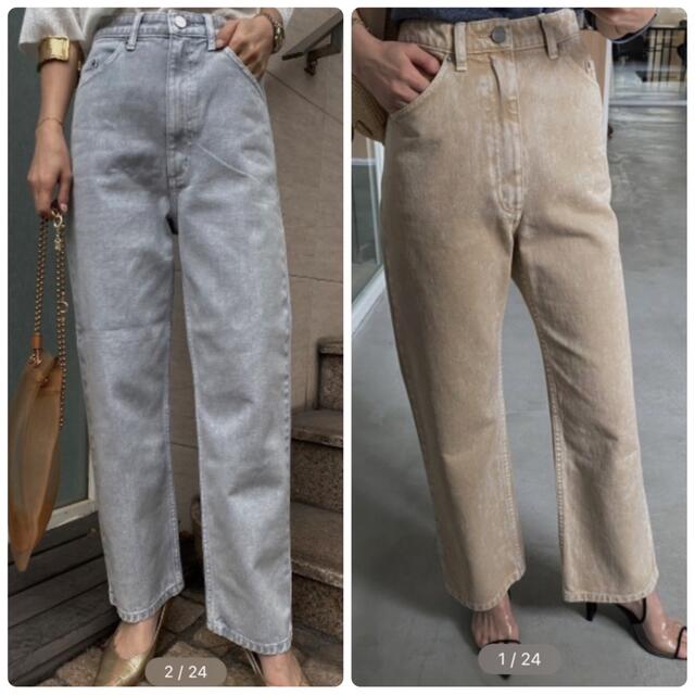 Ameri VINTAGE(アメリヴィンテージ)のBLEACH COLOR DENIM 2色セット レディースのパンツ(デニム/ジーンズ)の商品写真