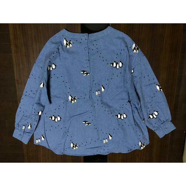 マーブルシュッド marble sud ペンギン 刺繍 トップス