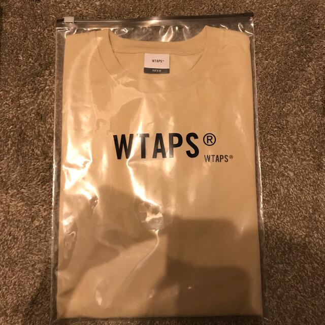 W)taps(ダブルタップス)の22ss WTAPS STANDART SS COTTON TEE ベージュ M メンズのトップス(Tシャツ/カットソー(半袖/袖なし))の商品写真