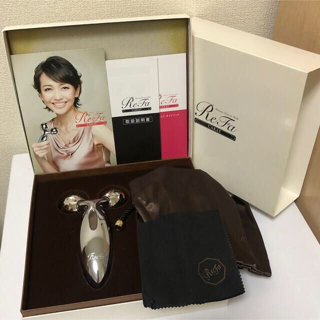 ReFa CARAT プラチナ電子ローラー 美顔ローラー