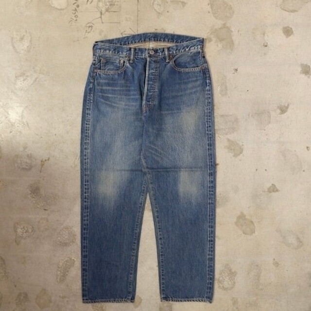 A.PRESSE 22AW Washed Denim Wide Pants 34