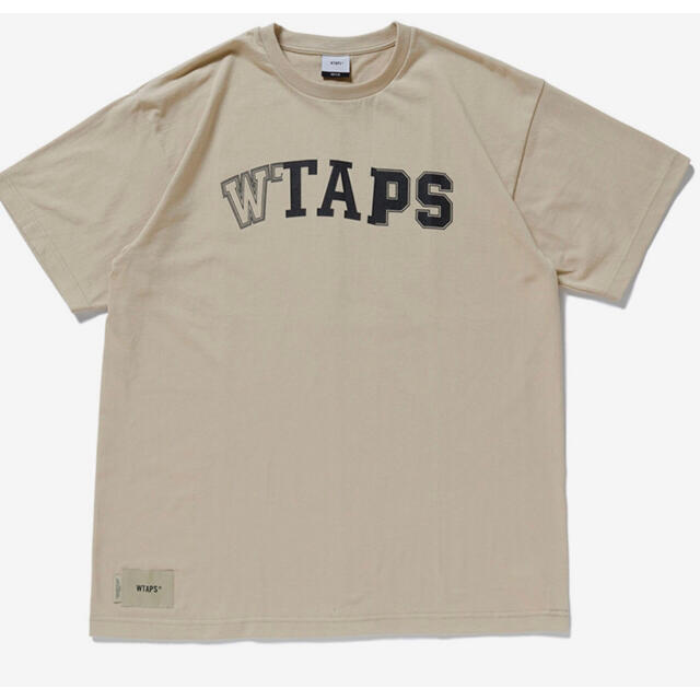 WTAPS RANSOM Tシャツ　Lサイズ　ベージュ　ダブルタップストップス