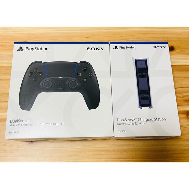 ゲームソフト/ゲーム機本体DualSense ワイヤレスコントローラー&充電スタンド PS5 新品未開封