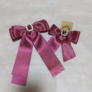 メゾンドフルール(Maison de FLEUR)のりり　様　専用　Maison de FLEUR バレッタ　携帯リング(その他)