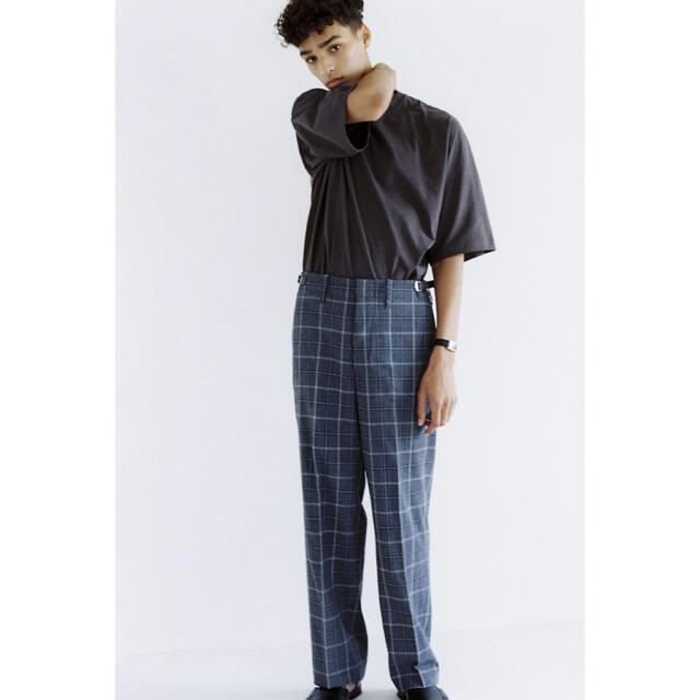 22ss Phlannel Summer Twist Wool Trousers | gualterhelicopteros.com.br