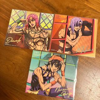 バンダイ(BANDAI)のジョジョの奇妙な冒険 黄金の風→キャンバススタイル（JOJO、3枚セット(カード)