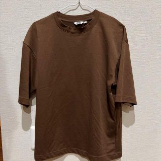 ユニクロ(UNIQLO)の【UNIQLO】エアリズムコットンオーバーサイズT(Tシャツ/カットソー(半袖/袖なし))