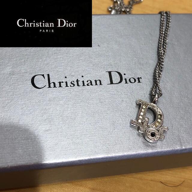 ブランド Dior - 人気♡Christian Dior ネックレス ロゴ ゴールドの