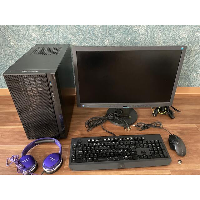 パターン 【高性能】自作ゲーミングPC RYZEN 5 RX580【キーボード