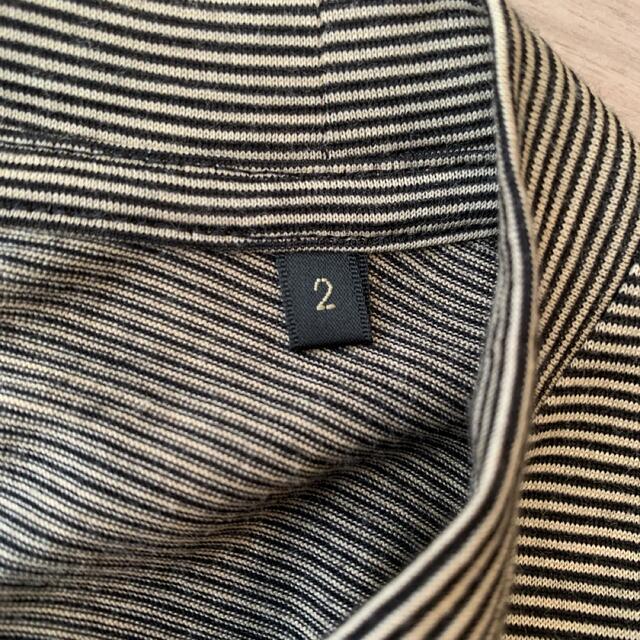 COMOLI 22SS ウール天竺Tシャツ サイズ2