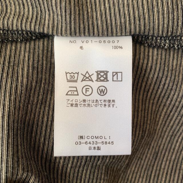 COMOLI 22SS ウール天竺Tシャツ サイズ2