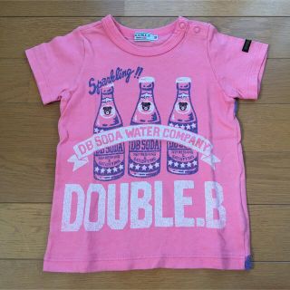 ダブルビー(DOUBLE.B)の美品★ダブルビー★Ｔシャツ　90(Tシャツ/カットソー)