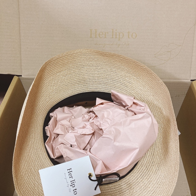 Her lip to(ハーリップトゥ)のHerlipto Tutu Braid Casablanca レディースの帽子(ハット)の商品写真