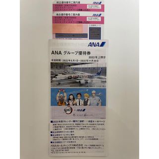 エーエヌエー(ゼンニッポンクウユ)(ANA(全日本空輸))のANA株主優待券2枚＋グループ優待券1冊(その他)