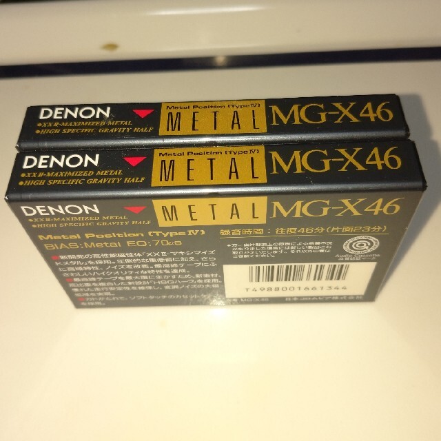 カセットテープ　DENON MG-X46