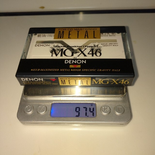 カセットテープ　DENON MG-X46