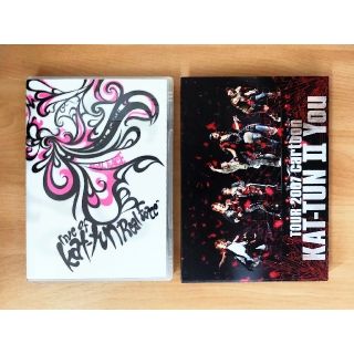 カトゥーン(KAT-TUN)の【⚠訳あり】KAT-TUN ライブDVD 2点セット(ミュージック)