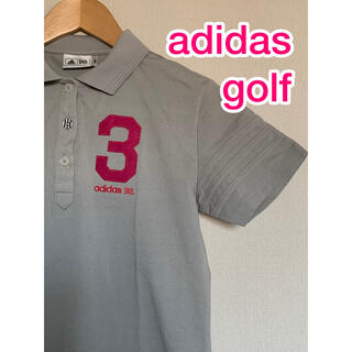 アディダス(adidas)のadidas golf  アディダスゴルフ　ポロシャツ　半袖　レディース　S(ウエア)