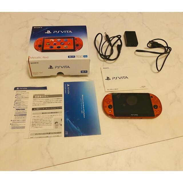 PlayStation Vita(プレイステーションヴィータ)のPlayStation®︎Vita PCH-2000Wi-Fiモデル エンタメ/ホビーのゲームソフト/ゲーム機本体(携帯用ゲーム機本体)の商品写真