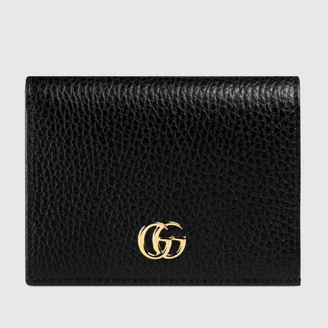 GUCCI GG マーモント レザーカードケース 財布 ファッション小物