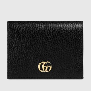 グッチ(Gucci)のGUCCI GG マーモント レザーカードケース(財布)