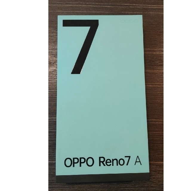 OPPO Reno7 A ﾄﾞﾘｰﾑﾌﾞﾙｰ 新品未使用