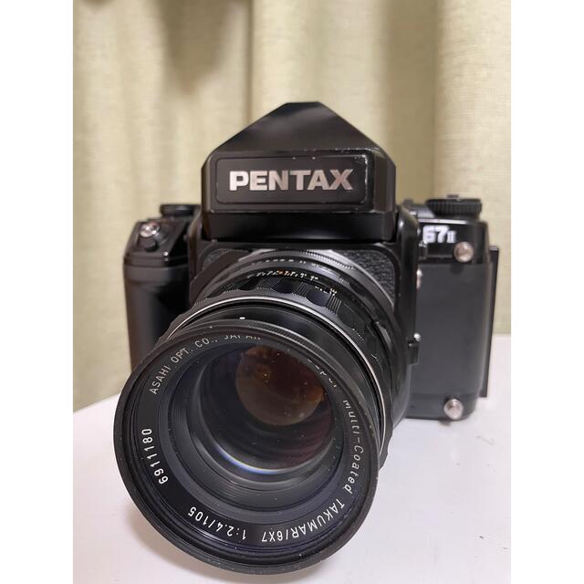 PENTAX ６７Ⅱ 本体　レンズ105 2.4