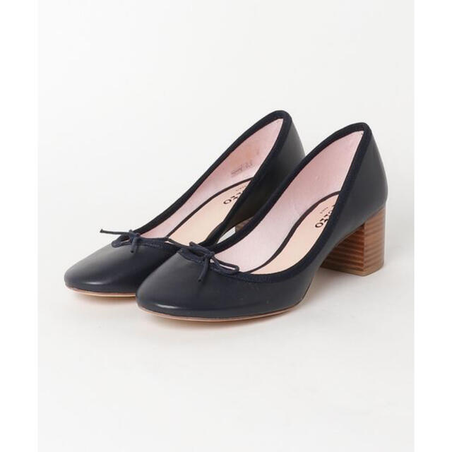 repetto(レペット)のレペット パンプス noir 38.5 レディースの靴/シューズ(ハイヒール/パンプス)の商品写真