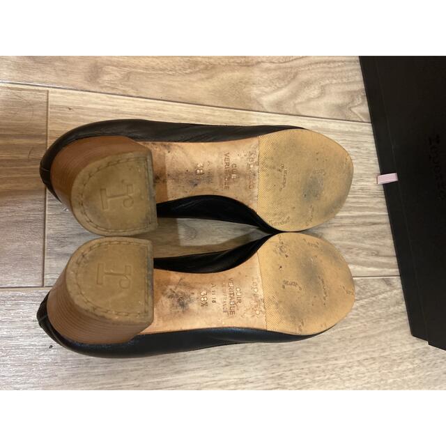 repetto(レペット)のレペット パンプス noir 38.5 レディースの靴/シューズ(ハイヒール/パンプス)の商品写真