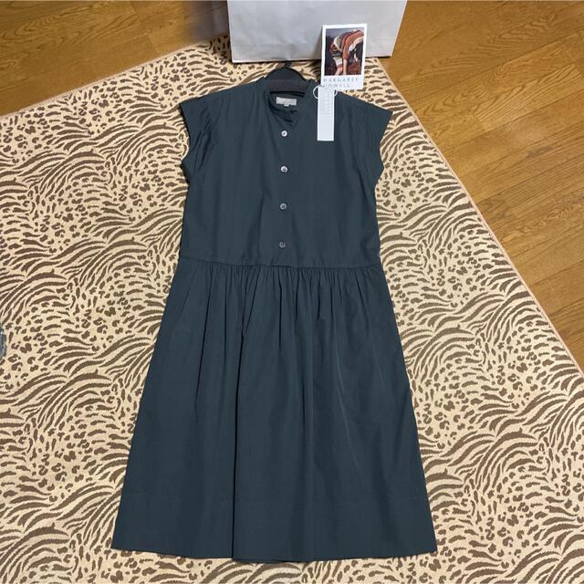 2023】マーガレットハウエル MARGARET HOWELL コットンシルクワンピース 2 (25-2409-516)【03J42】  /ナチュラル服古着通販drop