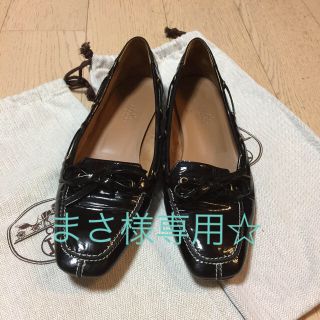 エルメス(Hermes)のHERMES☆エナメル靴(ローファー/革靴)