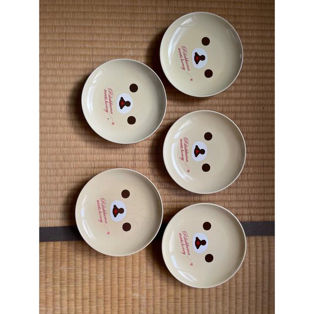 コリラックマお皿5枚 エンタメ/ホビーのおもちゃ/ぬいぐるみ(キャラクターグッズ)の商品写真