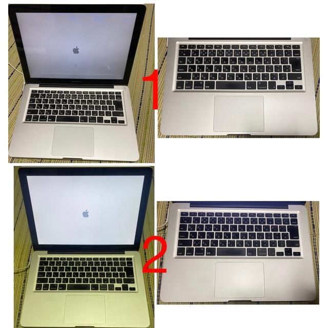 ジャンク品扱い　MacBook Pro 2台　A1278 充電器1台付き 5