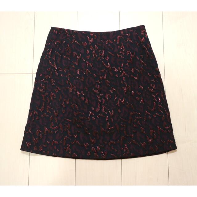 【TARA JARMON】タラジャーモン　台形ミニスカート レディースのスカート(ミニスカート)の商品写真